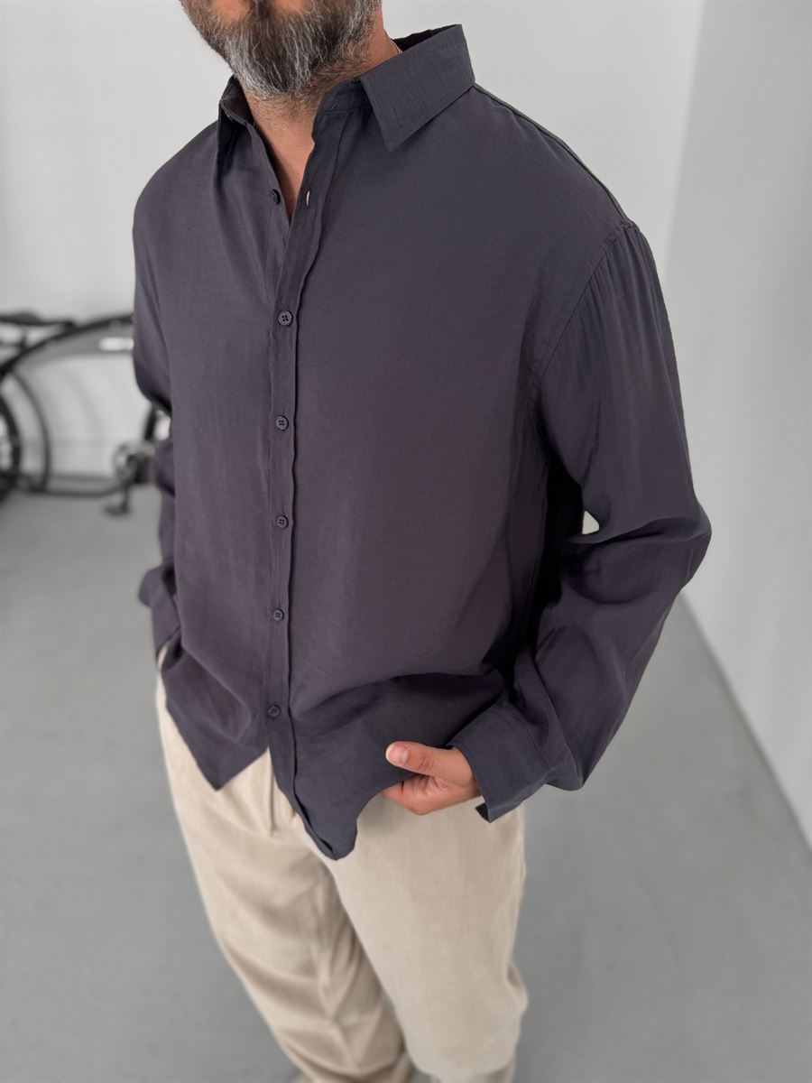 Modal Fabric Long Sleeve Shirt