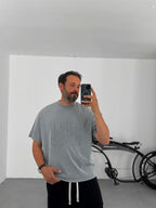 88 Patched Washed T-Shirt