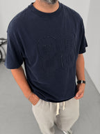 88 Patched Washed T-Shirt