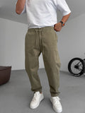 Carrot Cut Gabardine Pants