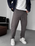 Carrot Cut Gabardine Pants