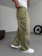 Pleated Relaxed Fit Pants