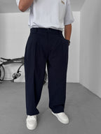 Pleated Relaxed Fit Pants