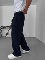 Pleated Relaxed Fit Pants