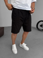 Thin Basic Gabardine Shorts