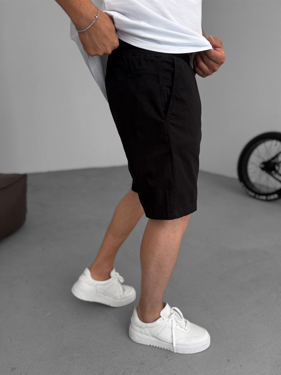 Thin Basic Gabardine Shorts