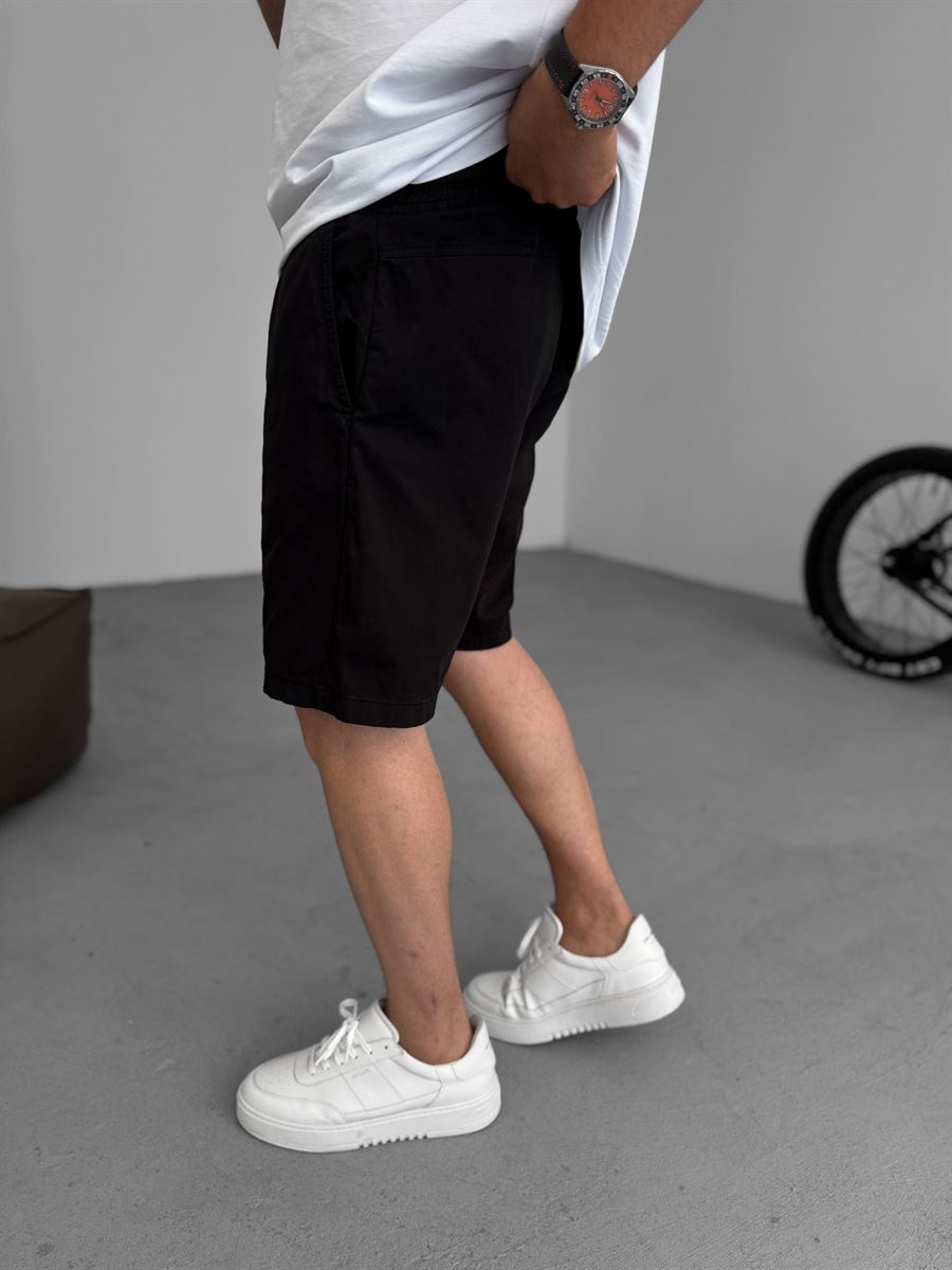 Thin Basic Gabardine Shorts