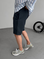 Thin Basic Gabardine Shorts