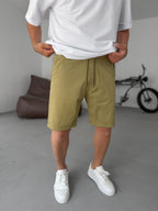 Thin Basic Gabardine Shorts