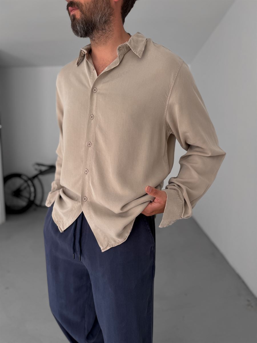 Washed Basic Shirt