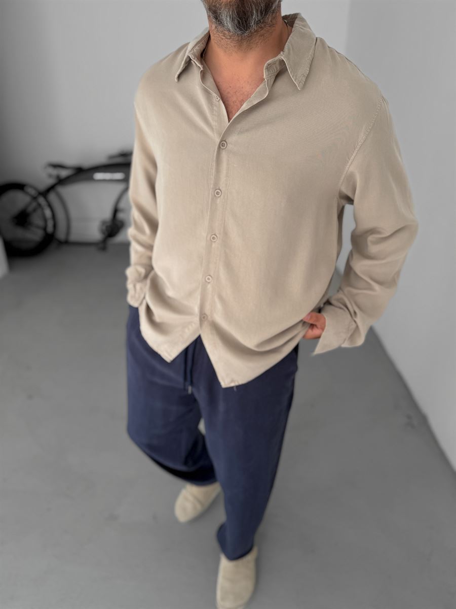 Washed Basic Shirt