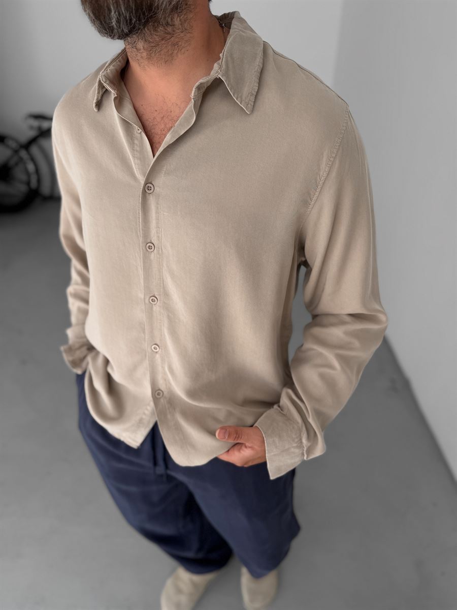 Washed Basic Shirt
