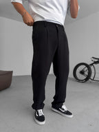 Tencel Fabric Pleated Baggy Pants