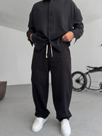 Cotton-Linen Baggy Pants