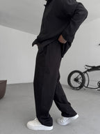 Cotton-Linen Baggy Pants