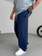 Cotton-Linen Baggy Pants