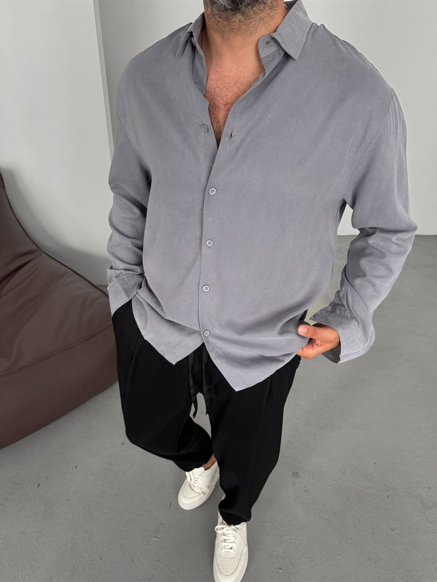 Washed Tencel Fabric Shirt