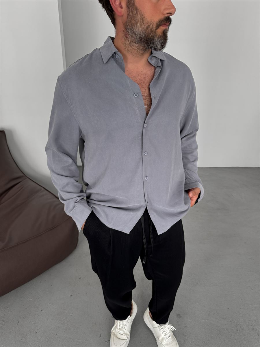 Washed Tencel Fabric Shirt