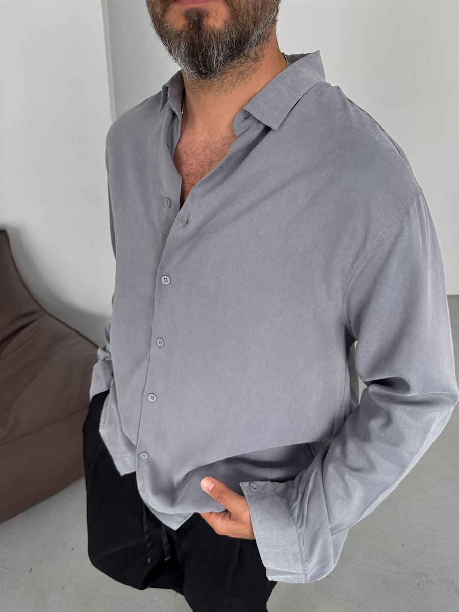 Washed Tencel Fabric Shirt