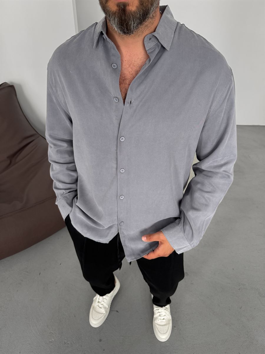 Washed Tencel Fabric Shirt