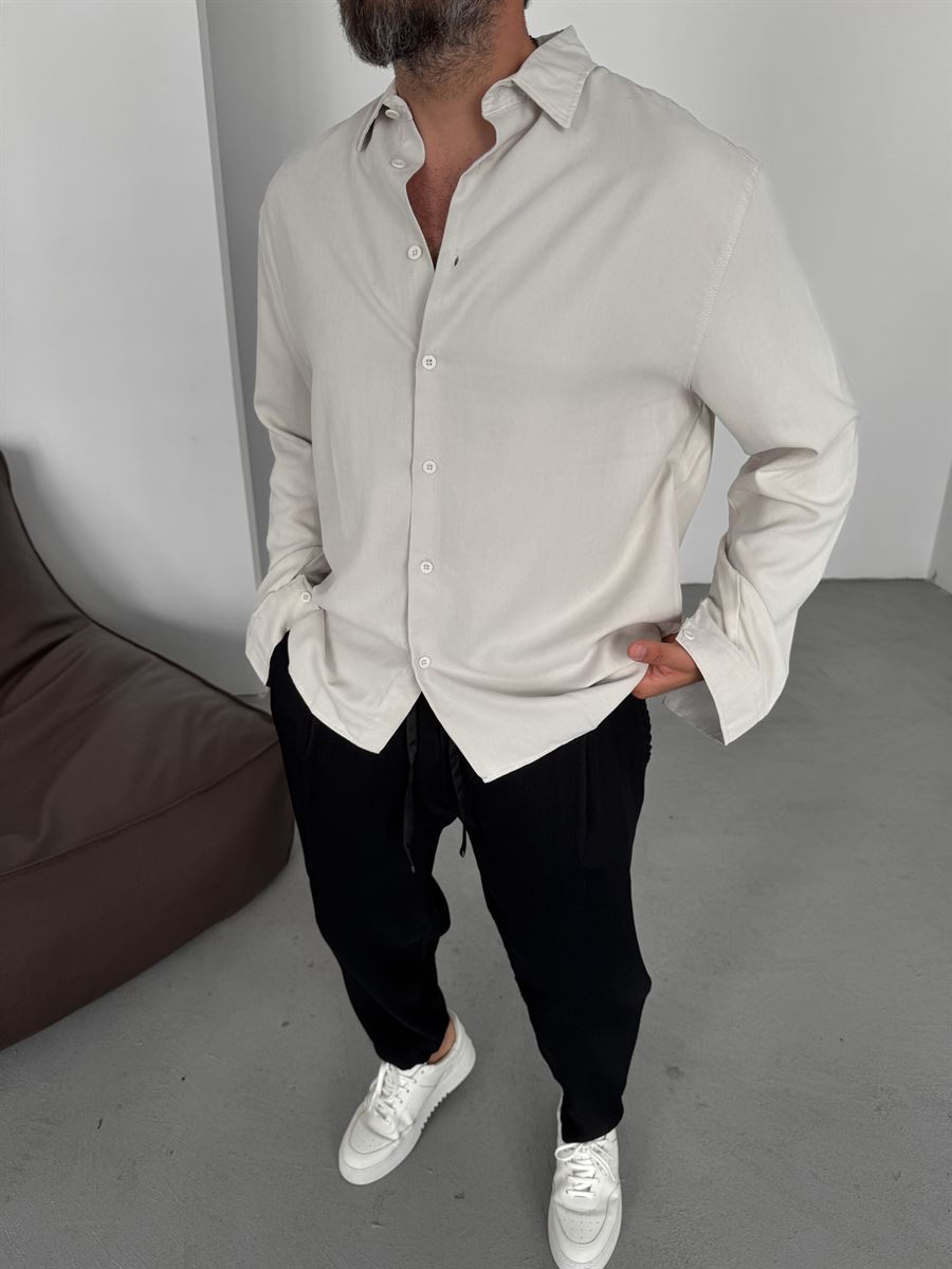 Washed Tencel Fabric Shirt