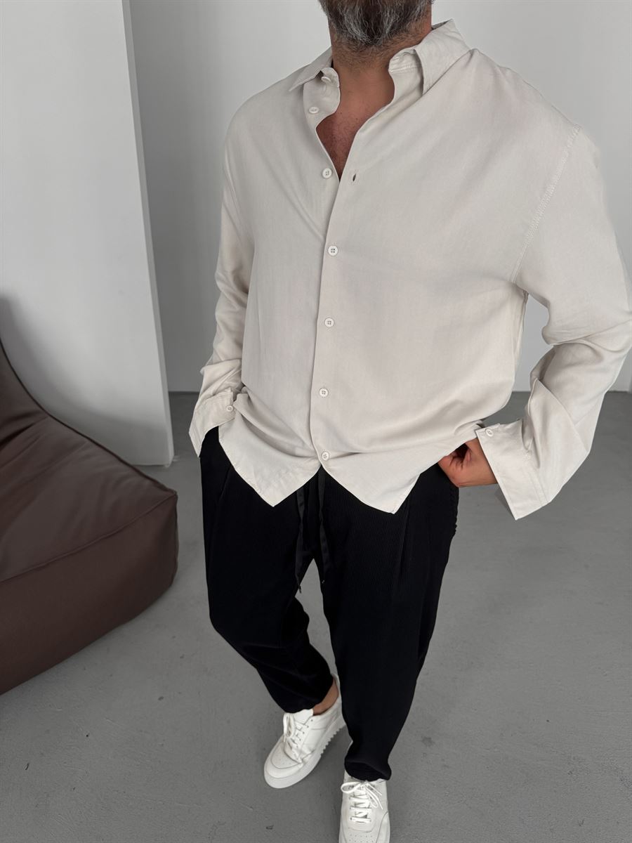 Washed Tencel Fabric Shirt