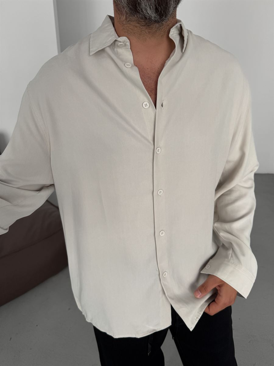 Washed Tencel Fabric Shirt