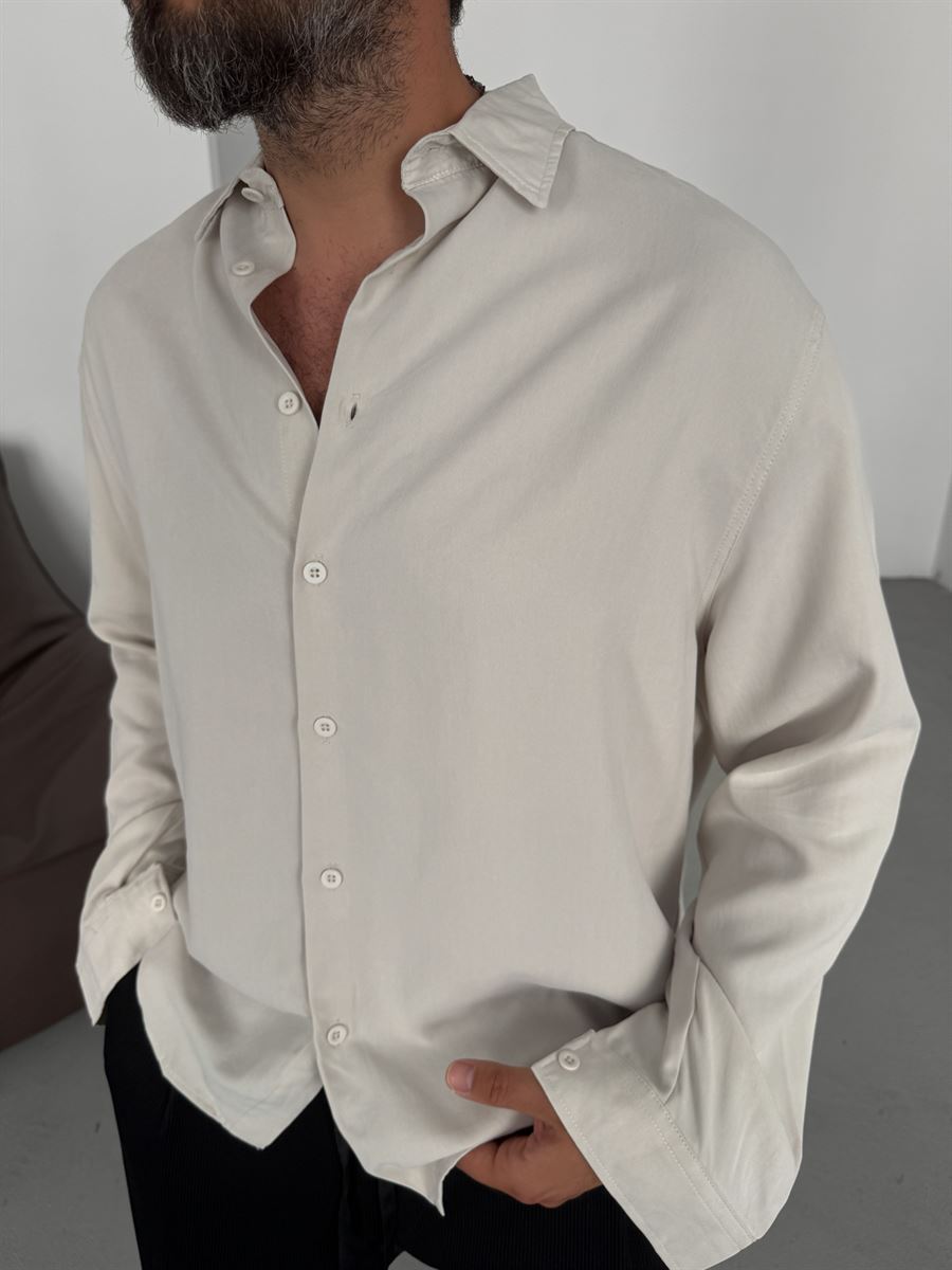Washed Tencel Fabric Shirt