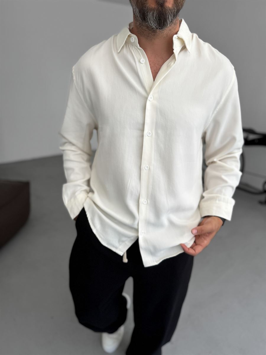 Washed Tencel Fabric Shirt