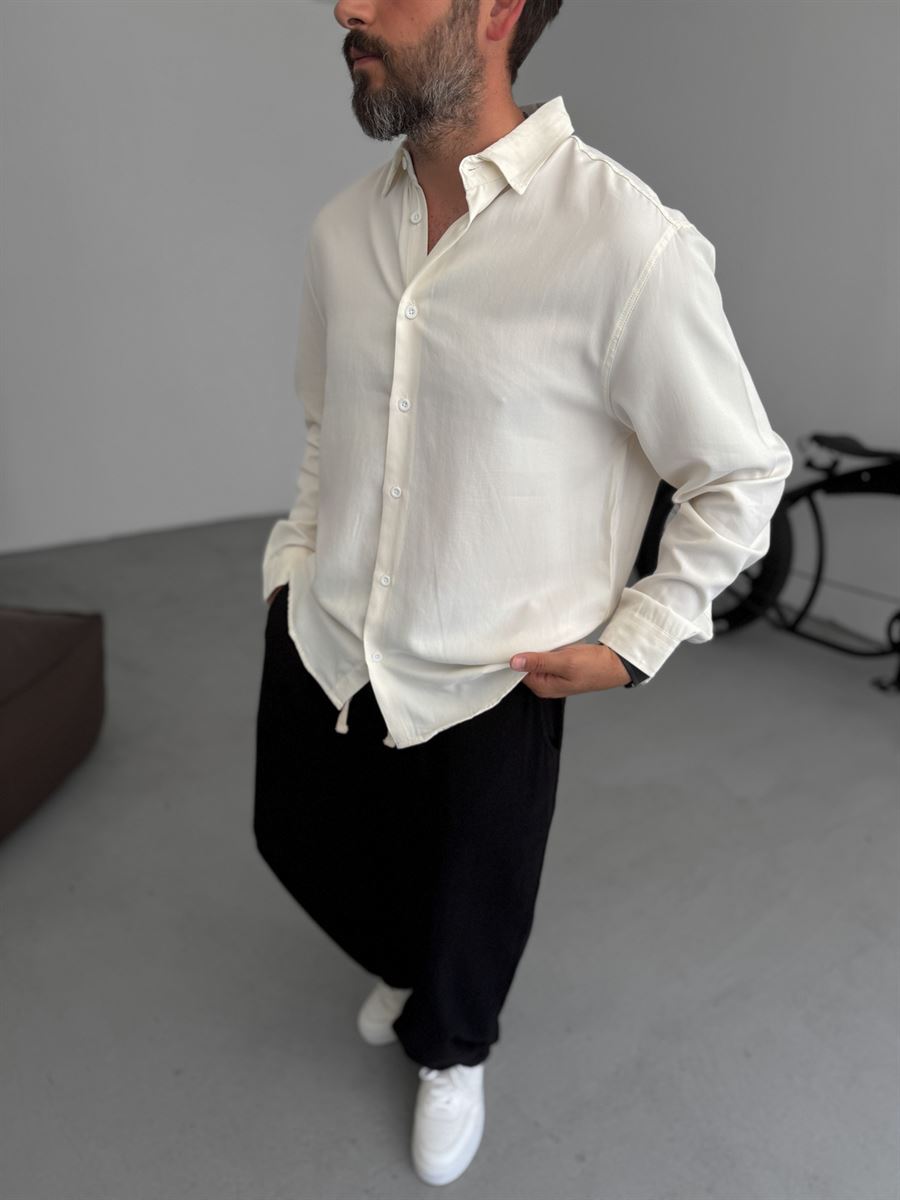 Washed Tencel Fabric Shirt