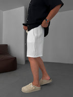 Muslin Fabric Basic Shorts