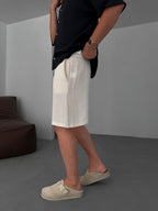 Muslin Fabric Basic Shorts