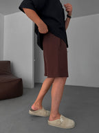 Muslin Fabric Basic Shorts