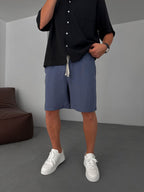 Muslin Fabric Basic Shorts