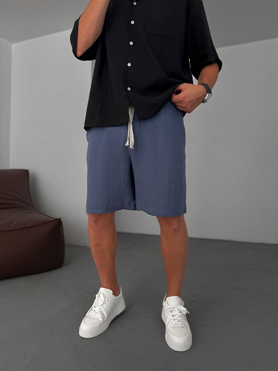 Muslin Fabric Basic Shorts