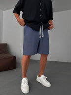 Muslin Fabric Basic Shorts