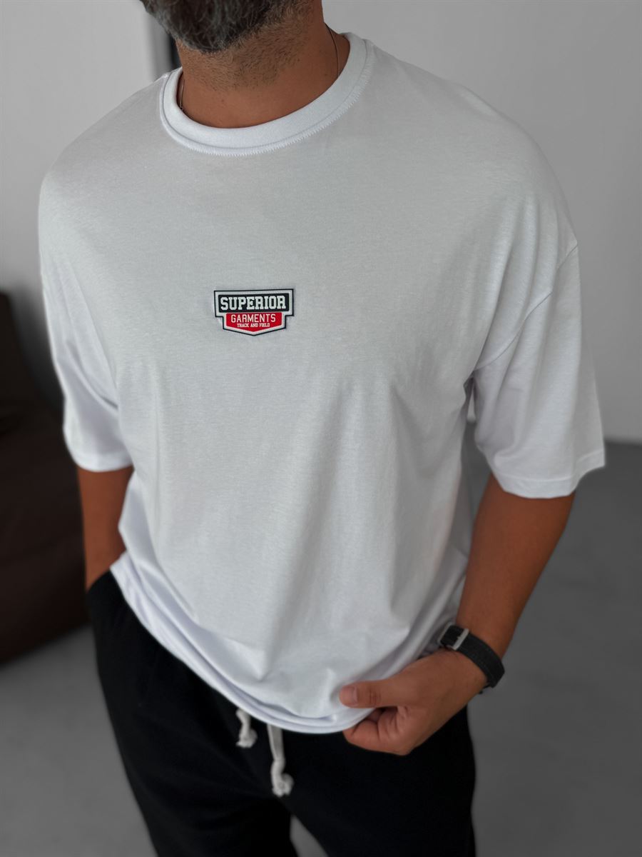 Superior Patched Oversize T-Shirt