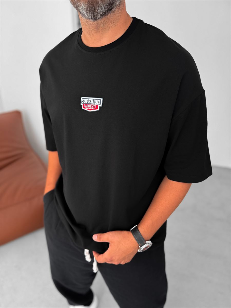 Superior Patched Oversize T-Shirt