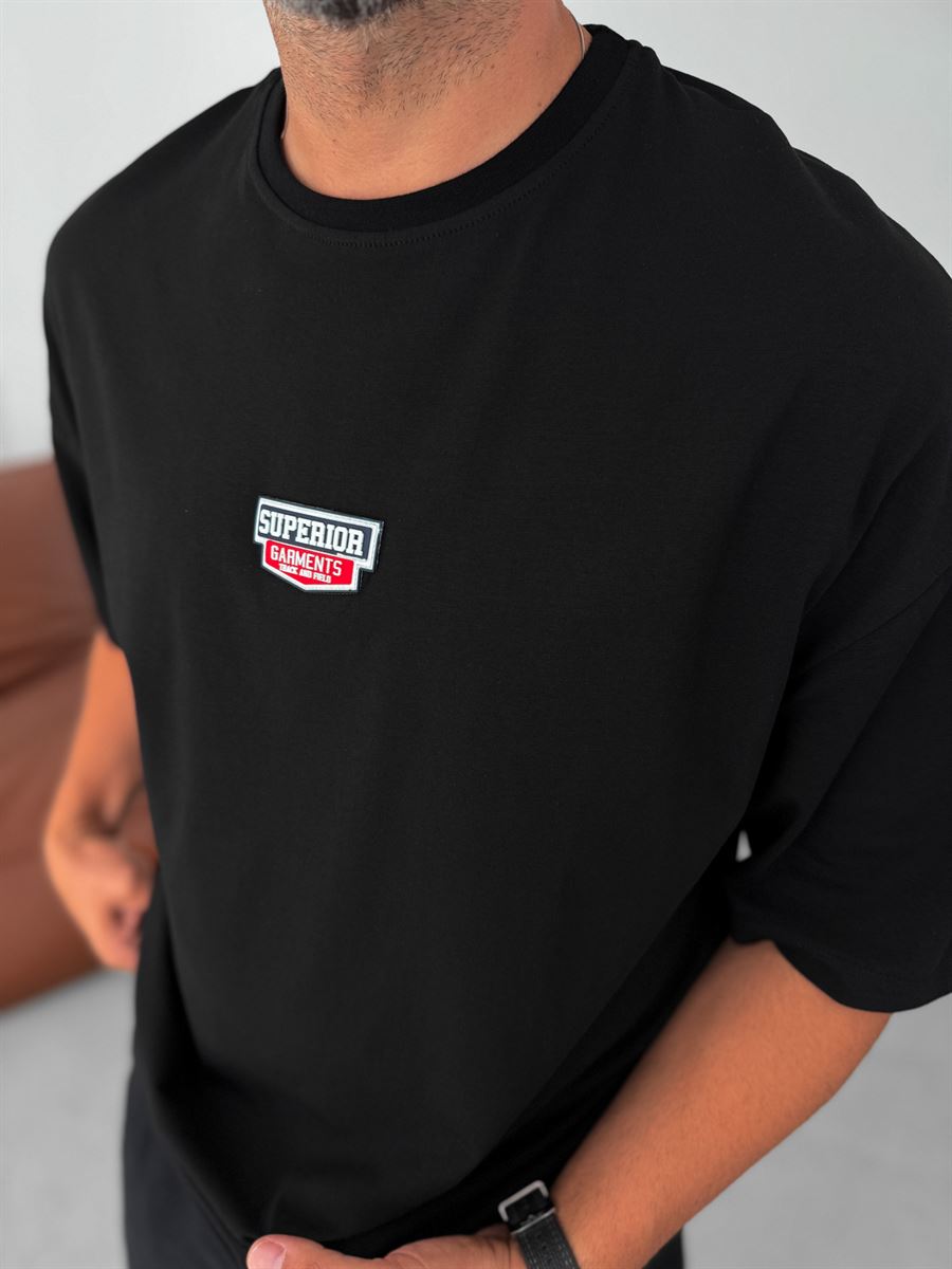 Superior Patched Oversize T-Shirt