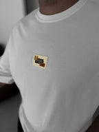 N-Text Patched Oversize T-Shirt