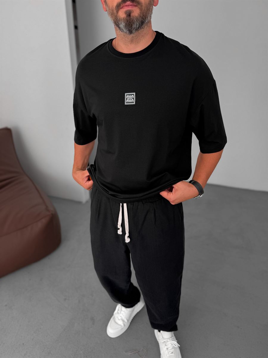 MIN Patched Oversize T-Shirt