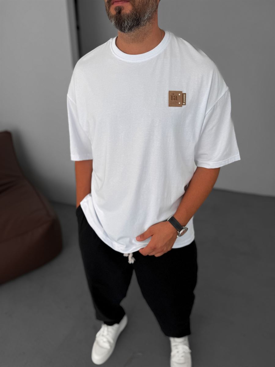 Fa-Patched Oversize T-Shirt