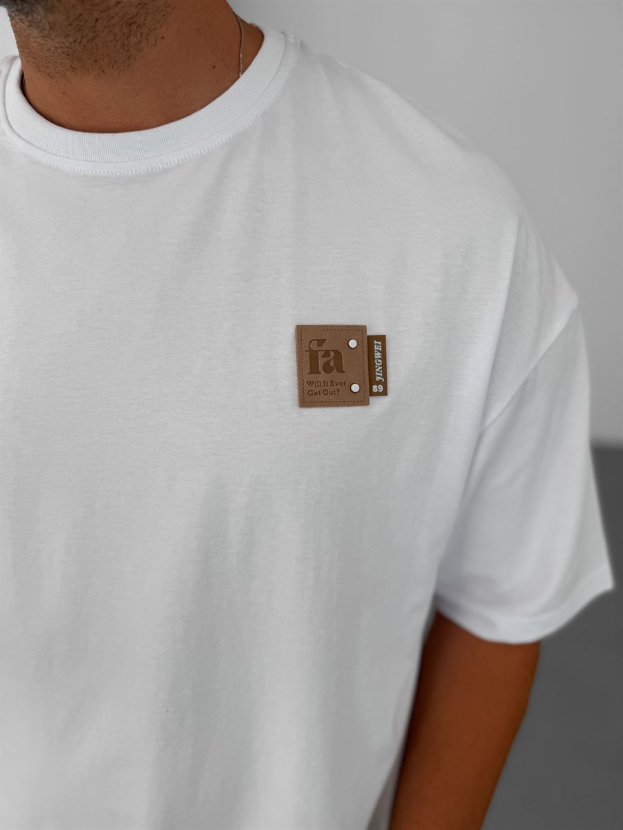 Fa-Patched Oversize T-Shirt