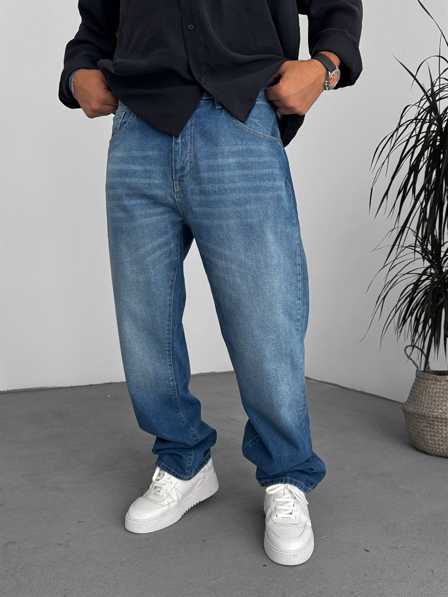 Washed Baggy Jean