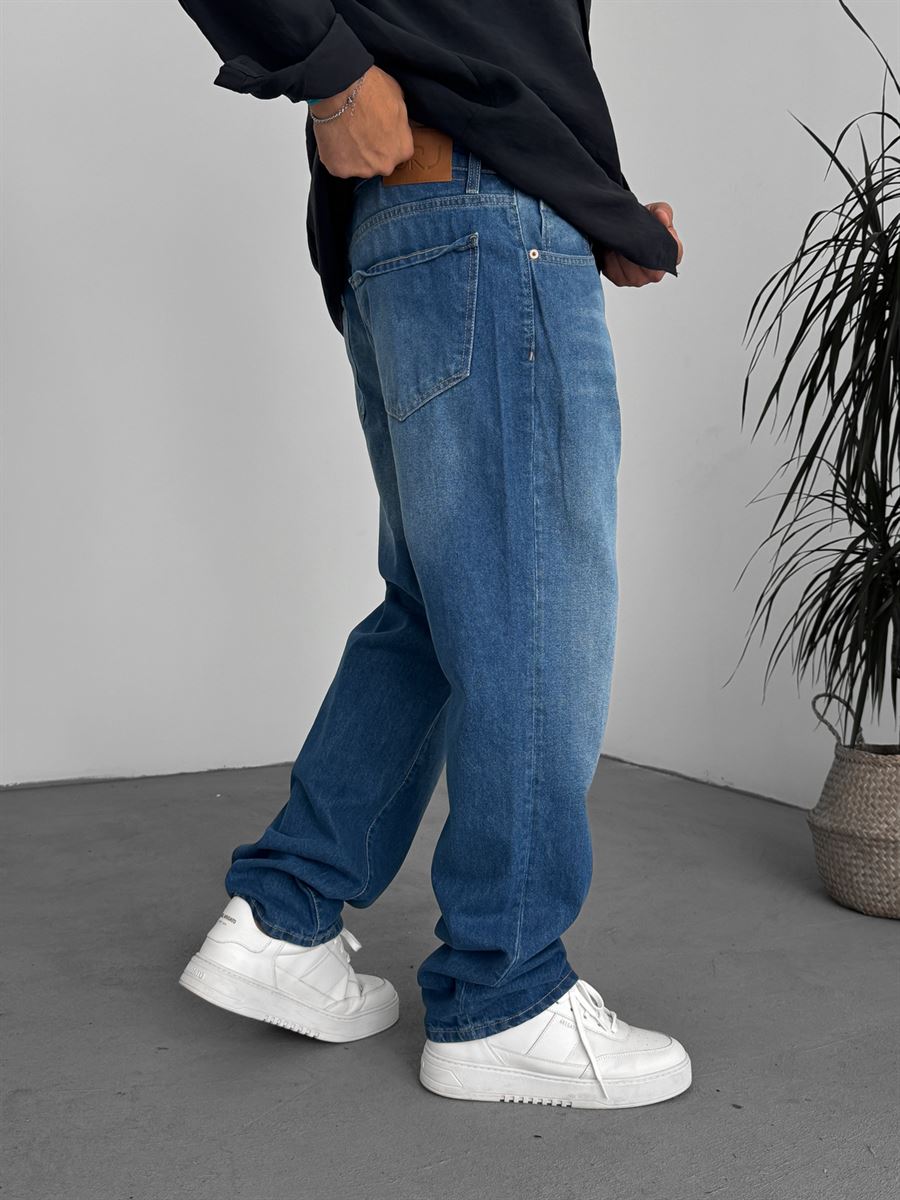 Washed Baggy Jean