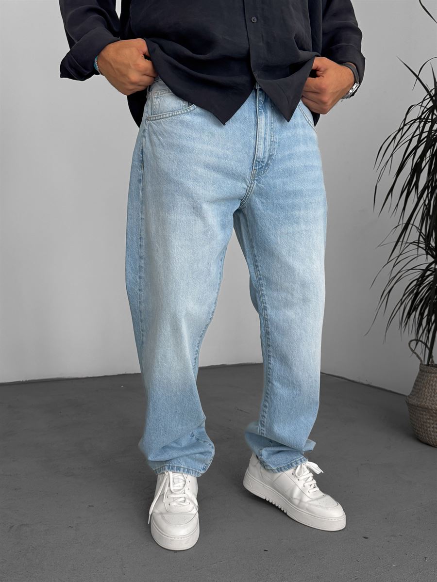 Washed Baggy Jean