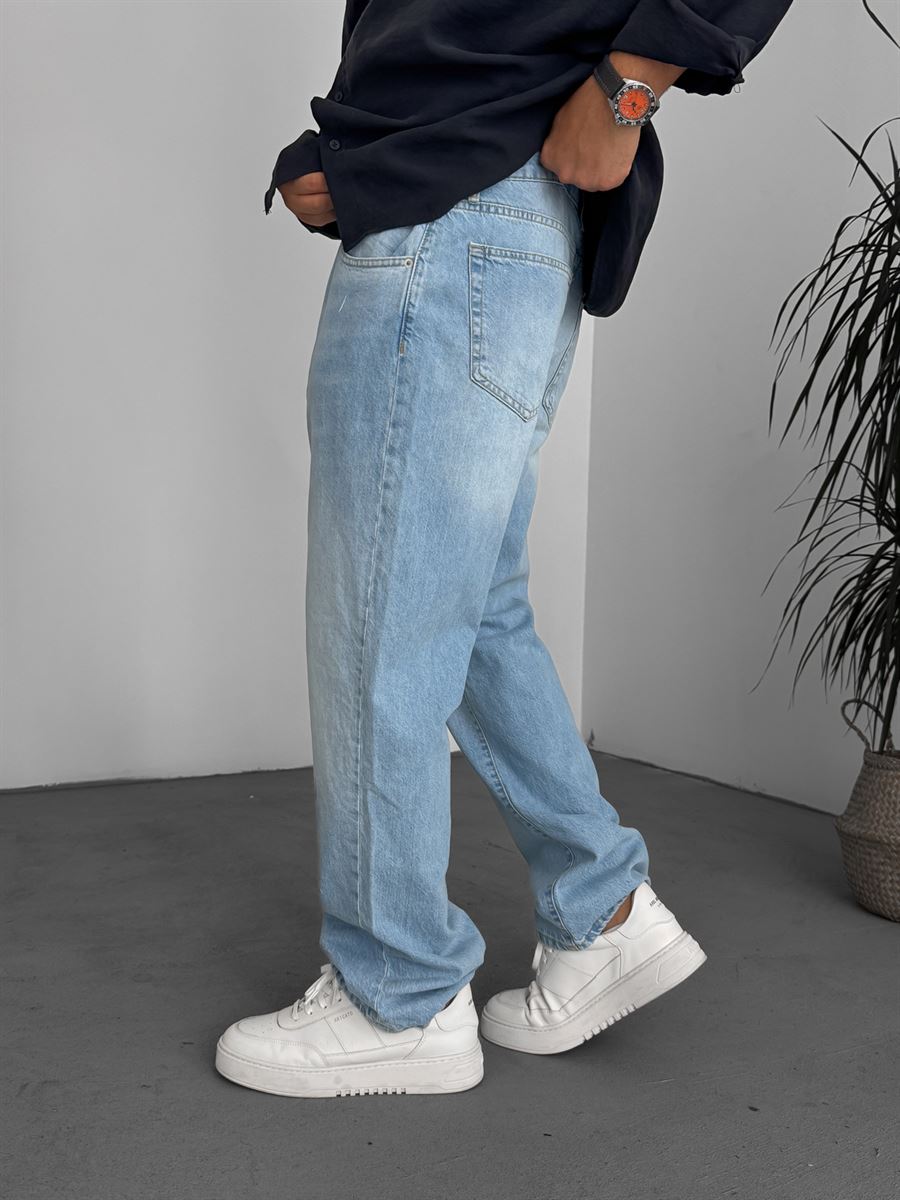 Washed Baggy Jean