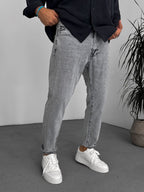 Washed Boyfriend Jean