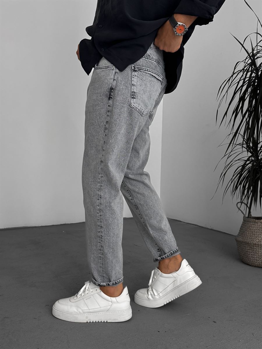 Washed Boyfriend Jean