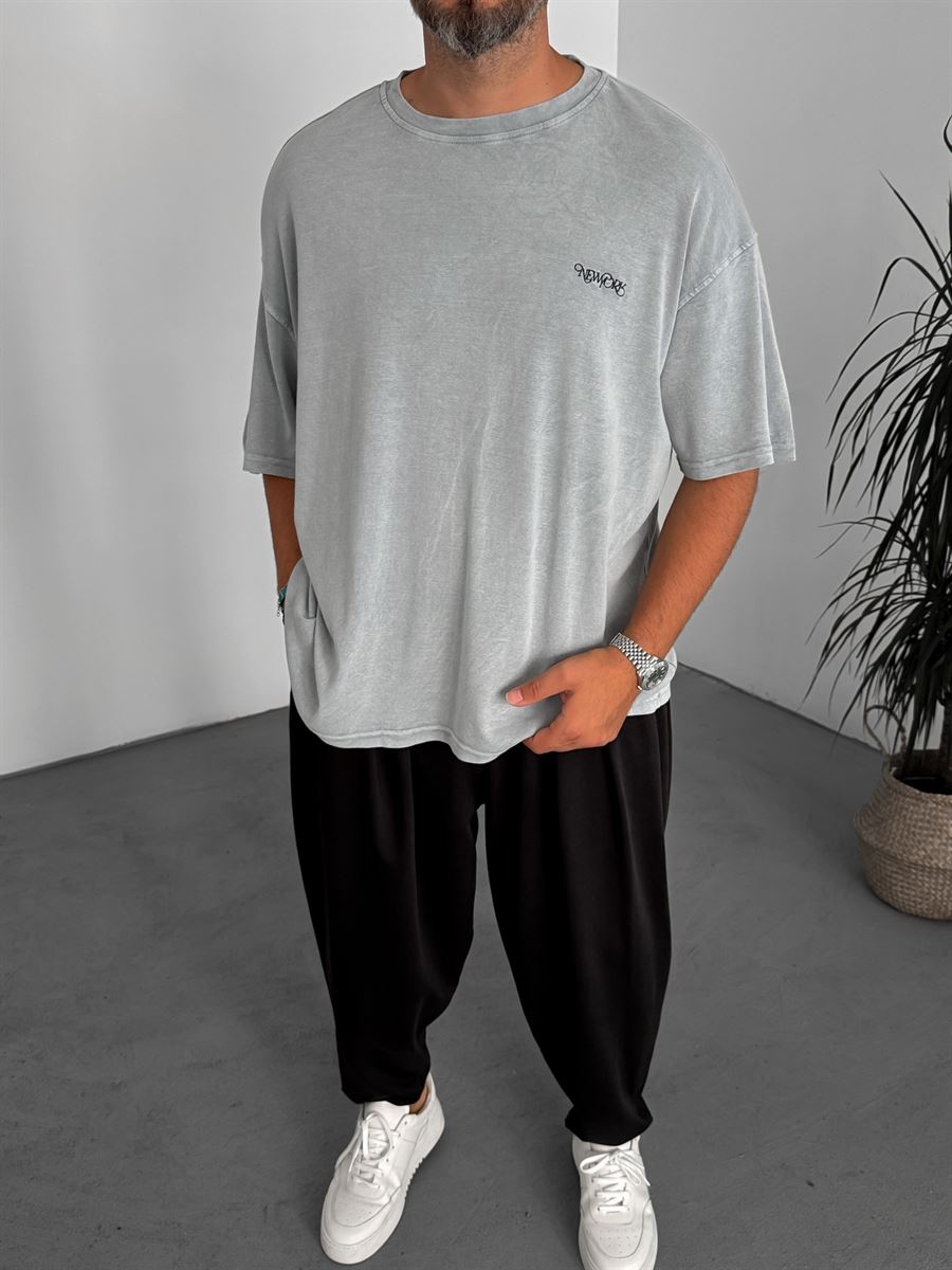 New York Embroidered T-Shirt